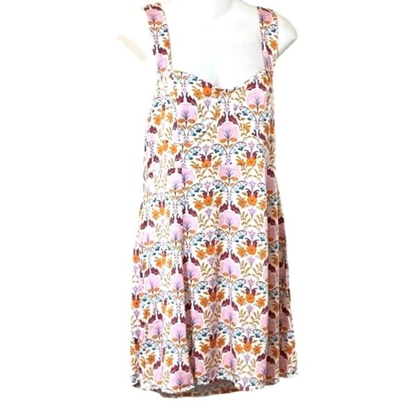 NWT Free People Sasha Mini Dress Ivory Combo - Picture 6 of 15